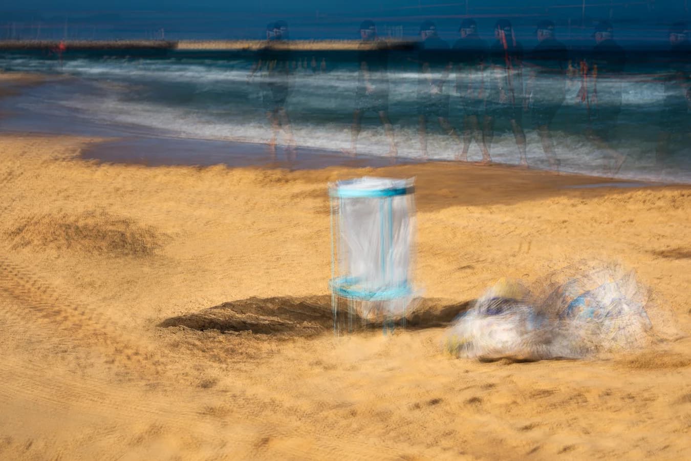 Garbage Waiting to Be Picked