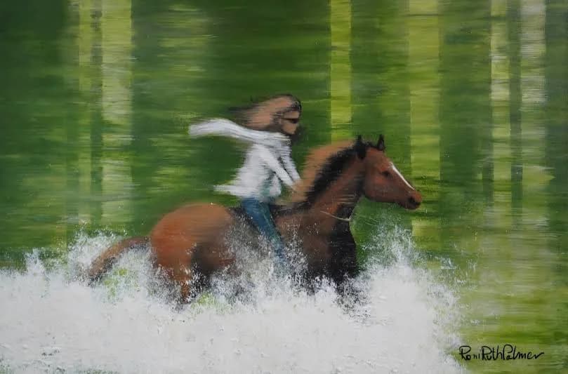 Riding on the water
