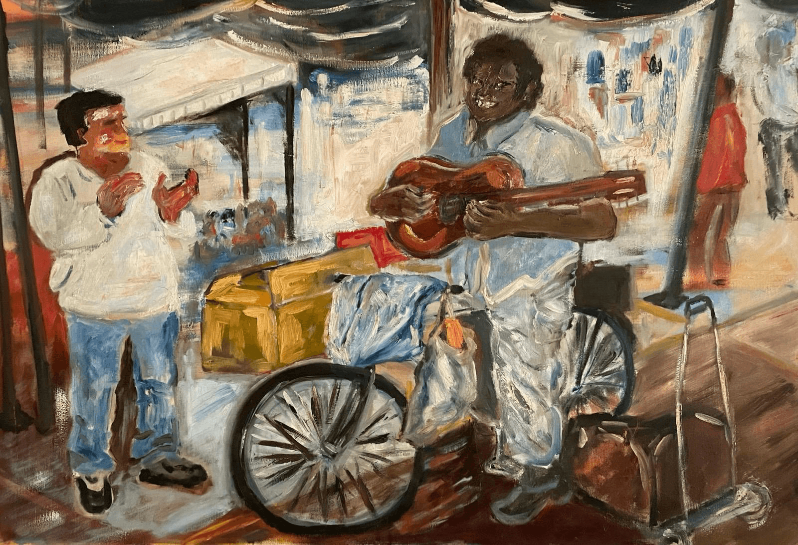 Music at the Flea Market