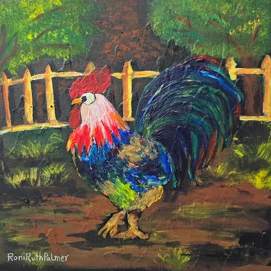 The magnificent rooster