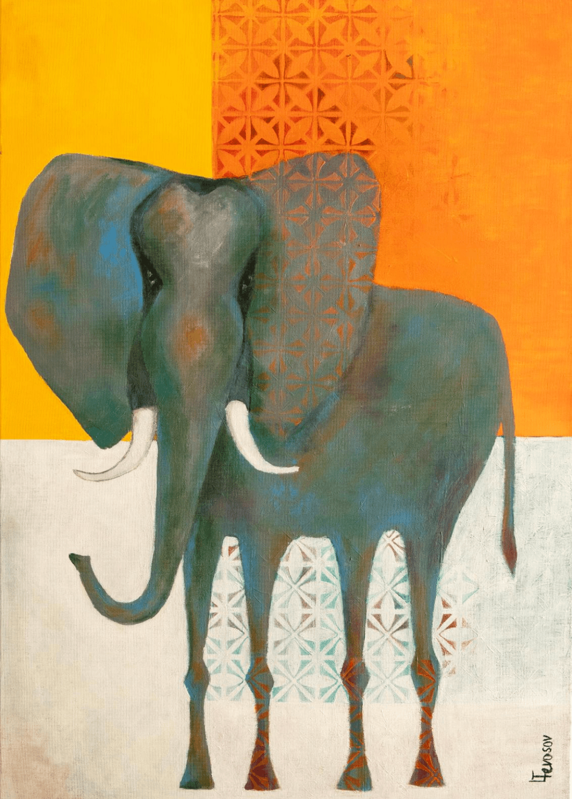 Saffron Elephant