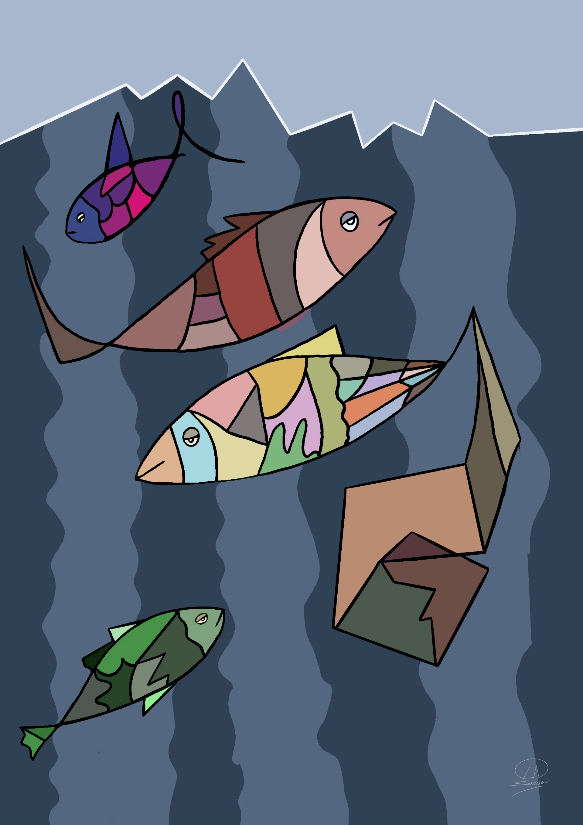 Cubist Shoal
