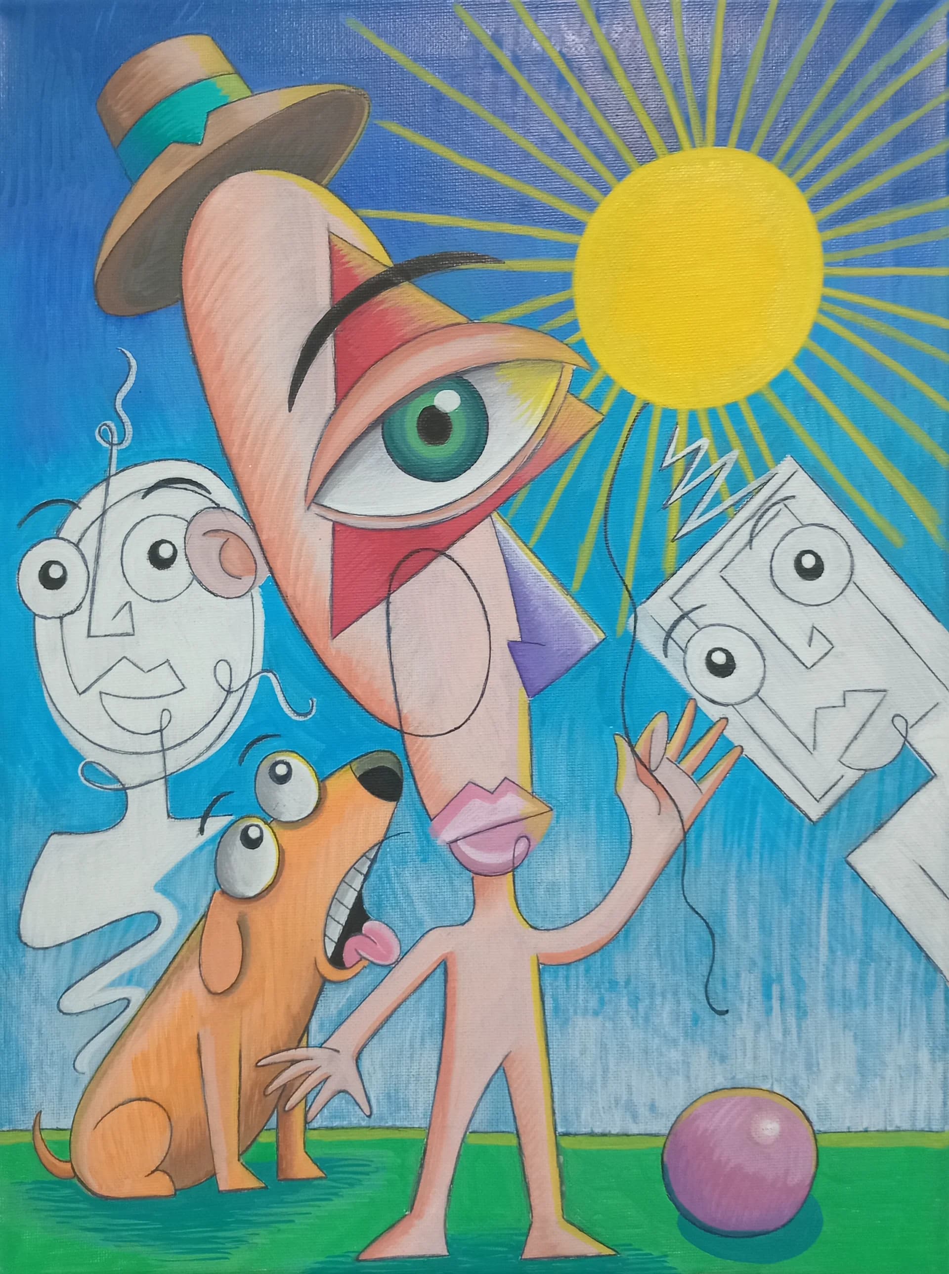 Sunlit Surreal Gathering
